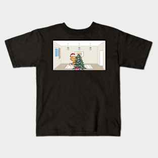 Merry Christmas Mr. Gingerbread Kids T-Shirt